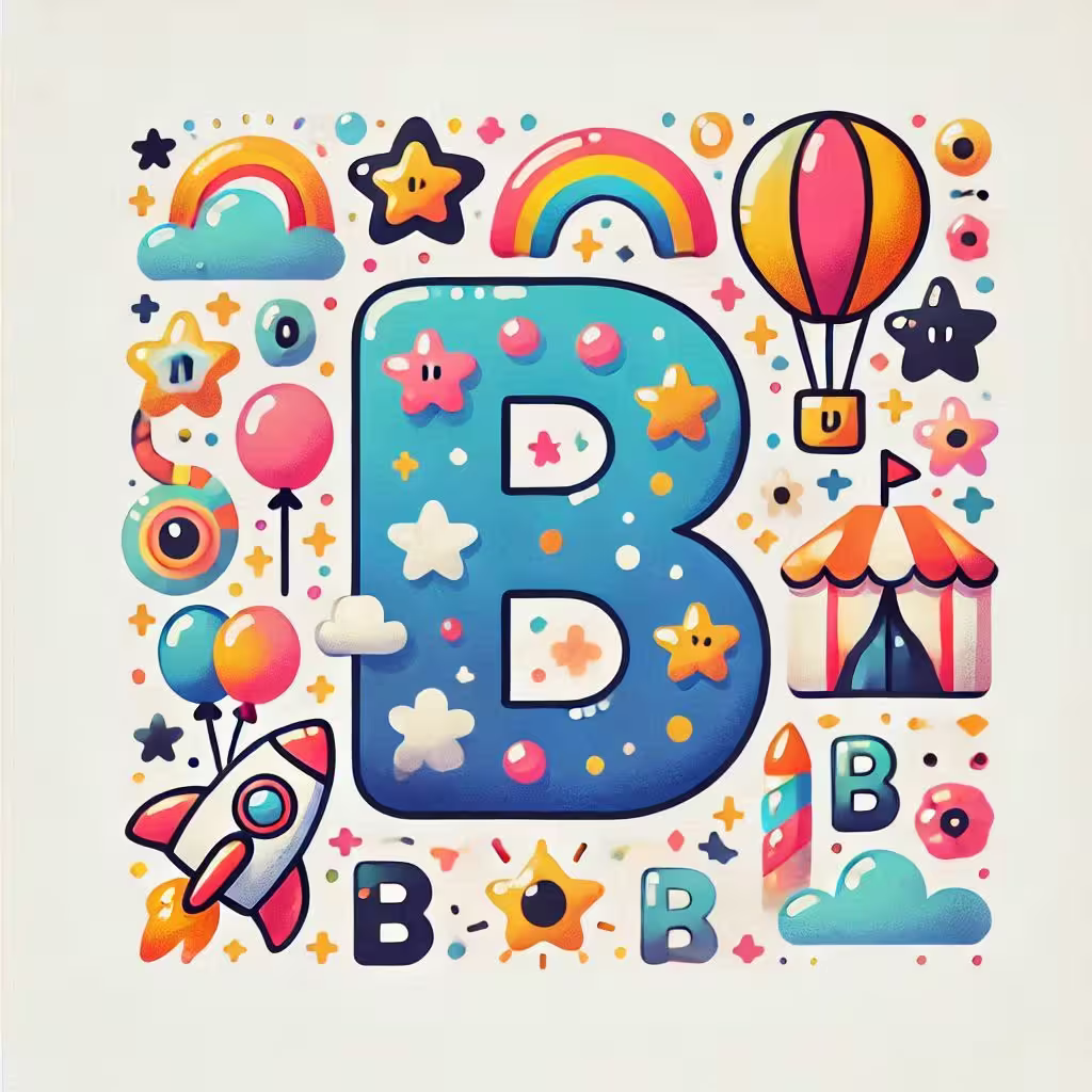 B